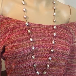 Natural Mabe Pearl Multi Function Strand